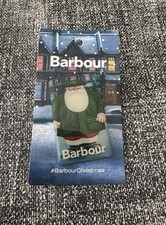 Barbour Enamel Christmas 2019 Limited Edition Pin Badge. New