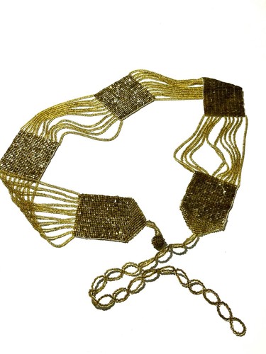 Beautiful vintage fully beaded - beautiful,