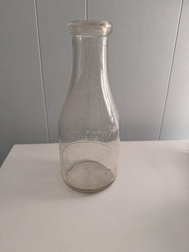 Antique milk bottle - antique,