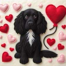 Luxury Black Cocker Spaniel