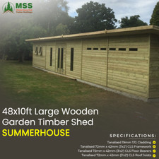Large wooden garden timber - large,