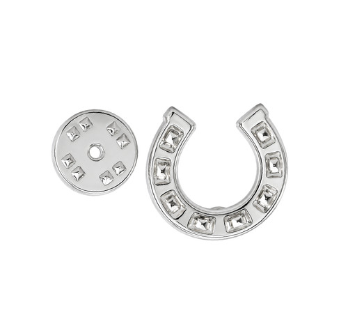 Horse shoe lapel - horse,