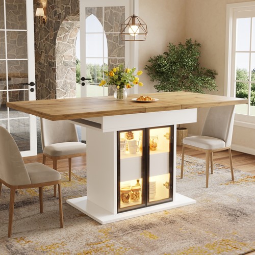 Extendable dining table - extendable,