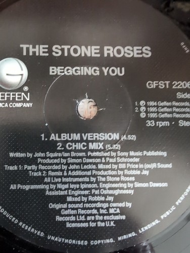 The stone roses begging you - stone,