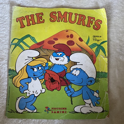 The smurfs 1982 - smurfs, sticker
