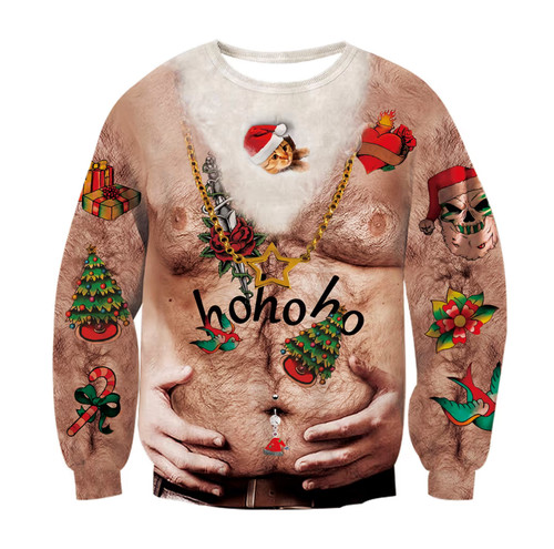 Men christmas jumper funny - men's,