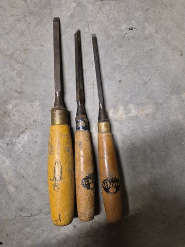 Antique mortice chisels - mortice,