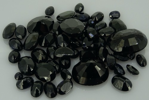 Mixed lot natural black - mixed,