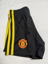 Manchester Utd Shorts Kids Junior Size 2-3 Yrs Football Man Utd BNWOT 0275