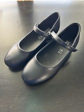 Roche Valley Girls Black Tap Shoes- Brand New Size 32.5/ 13.5