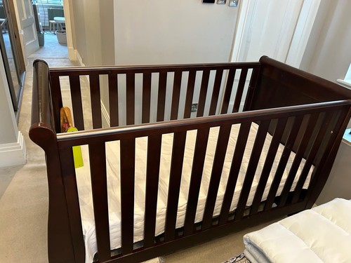 Silvercross sleigh cot - cot, bed