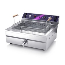 Commercial Single-cylinder Large-capacity Electric Fryer for Fried Dough Sticks