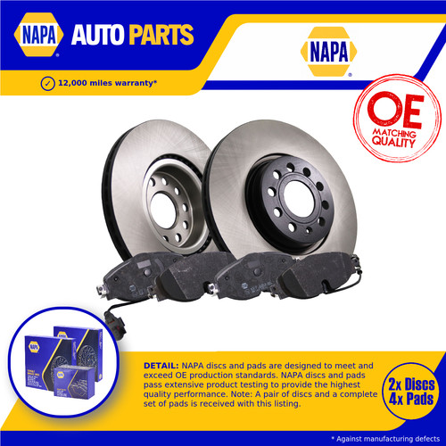 Vented brake discs and pads - discs,