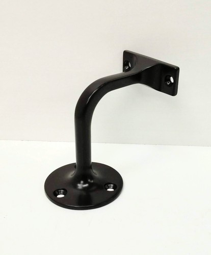 Black handrail brackets stair - handrail,