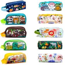 Pencil Case for Girls Boys Kids Children School Pencil Case Licensed Metal Zip