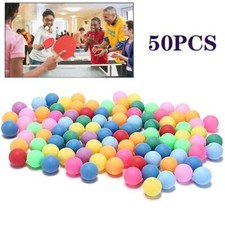 10/25/50pcs Colored Pong Balls