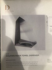 Dolphin recessed Flat Paper Towel Dispenser Stainless Steel New 09.3107 Save £££