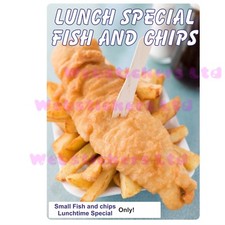 Fish and chip shop - and,
