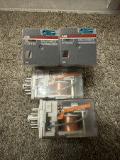 4x ABB CR-U110DC3 1SVR405622R8000 Relay Interface 