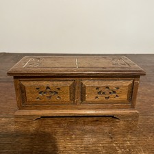 Vintage Wooden Musical Box