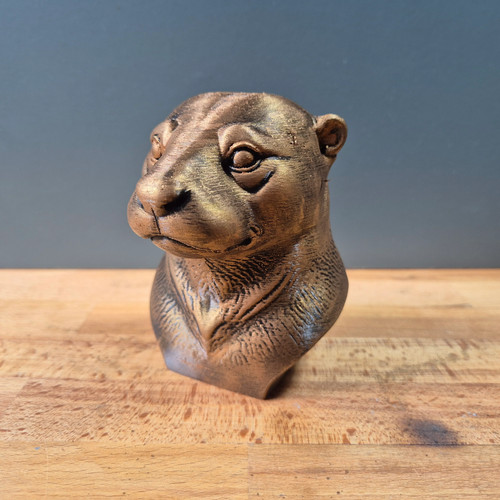 Otter bust - otter,