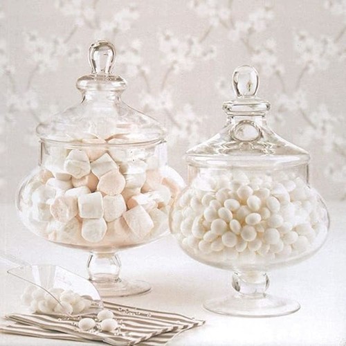 Retro decorative glass - 2x,