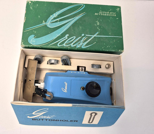 Greist automatic buttonholer - greist,