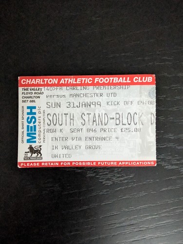 1999 charlton athletic - 1999, v