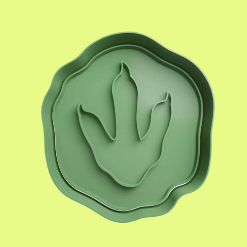 Rex dinosaur footprint - dinosaur,