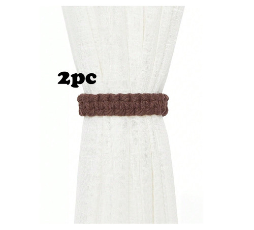 2pcs curtain voile - 2pcs,