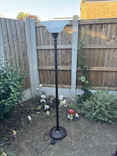 Torchiere floor lamp frosted - floor,