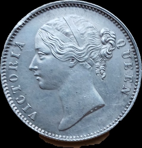 Victoria silver indian rupee - silver,
