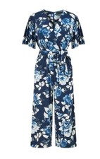 New Mela Navy Rose Print