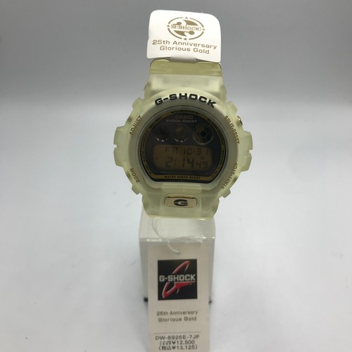 Casio shock watch clear band - g-shock,