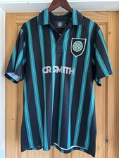 Celtic Football Club Official Merchandise CR Smith Away Shirt 1990s size XL