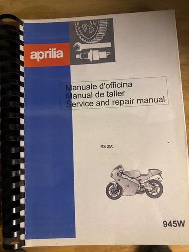 Aprilia rs250 factory workshop - rs250,