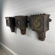 Set of 3 Reclaimed Gothic Cast