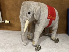 Steiff Elephant On Wheels