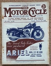 The motor cycle - motor, magazine