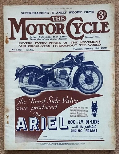 The motor cycle magazine - cycle, 16