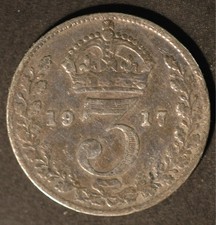 Threepence 1911 to 1936 George