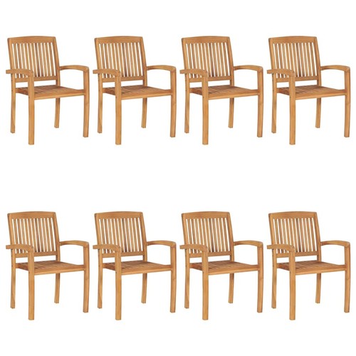 Stacking garden chairs - stacking,