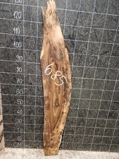 ENGLISH WALNUT SLAB LIVE EDGE KILN DRIED HARDWOOD (685) 1350x100-240x30mm