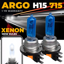 For Ford Ranger MK3 DRL Headlight 100w Xenon White 2015-On Main High Beam Bulbs