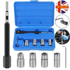 Diesel Injector Nozzle Seat Cutter Cleaner Tool Set Remover Flat  Angled Reamer