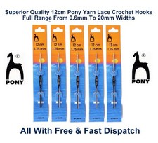 Pony Yarn Lace Crochet Hook