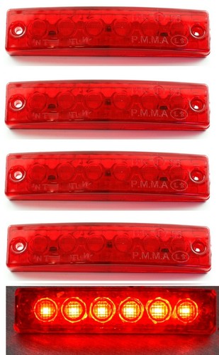 12v led red rear - led,