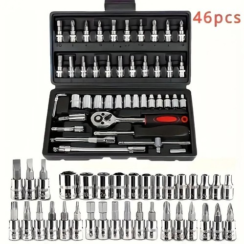 46pcs inch metric socket - metric,