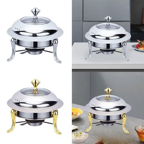 Round chafing dish - chafing,