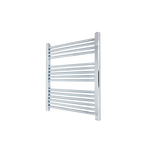 Straight chrome towel rail - straight,